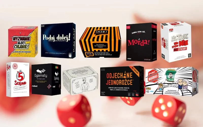 Gry dla szóstki: Odkryj najlepsze tytuły na niezapomnianą imprezę ze znajomymi