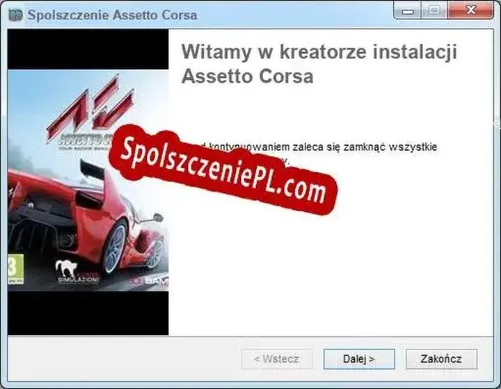 Prosty sposób na pobranie spolszczenia do Assetto Corsa i uniknięcie problemów