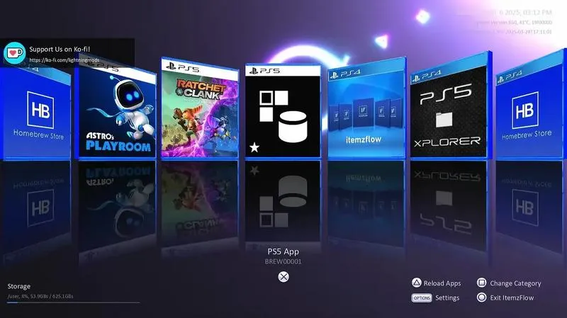 Aktualizacja systemu PS5