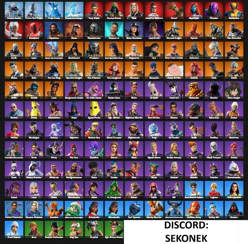 Darmowe skiny w Fortnite