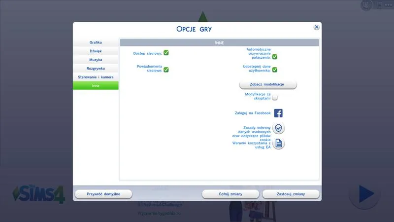 Źródła modyfikacji TS4